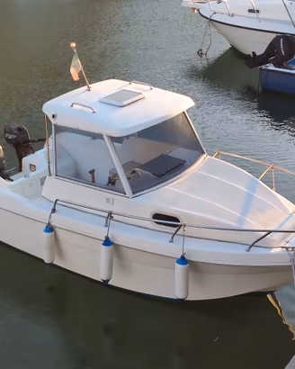 Saver 540 Cabin Fisher Barca pilotina