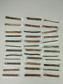 Stock 36 Bracciali Nuovi Uomo/Donna - Vera Pelle