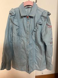 Camicia jeans, bambina, Original marines