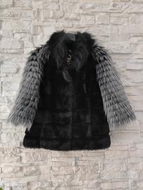 giacca in pelliccia sintetica.Taglia XS. Fracomina