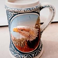 Boccale vintage da birra in ceramica, beerstein te