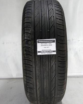 1 PNEUMATICO USATO 225/50R18 95W T001 RFT BRIDGEST