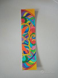 segnalibro dipinto a mano 