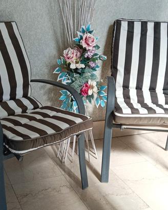 Poltrone con imbottitura