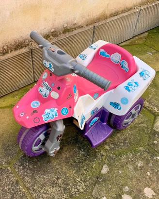 Moto elettrica bambini triciclo con caricabatterie