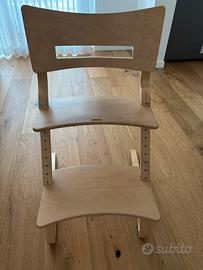 Seggiolone evolutivo Leander in legno