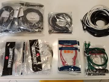 Cavi rete UTP Cat 5e – stock 54 pezzi