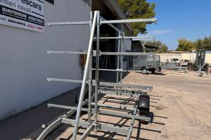 Rimorchio ELLEBI PORTA 10 CANOE KAYAK PRONTI