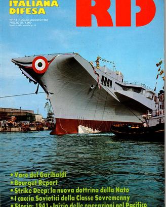 RID RIVISTA ITALIANA DIFESA Nr 7/8 LUG.AGOSTO 1983