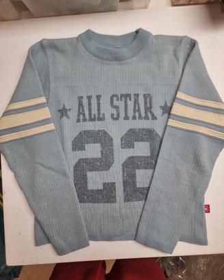 Maglioncino ragazza converse all star taglia L