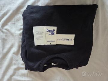felpa Burberry check taglia L (vestibilità xL)