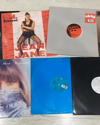 Lotto 10 dischi in vinile 12” da dj anni ‘80 -‘90