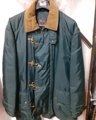 Giacca giaccone uomo verde taglia m