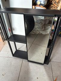 Specchiera bagni con scaffali