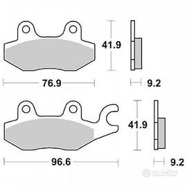 Pastiglie freno Honda VT C Shadow VLC Varadero - S