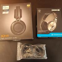 Sennheiser Momentum XLR + Philips Fidelio X2HR XLR