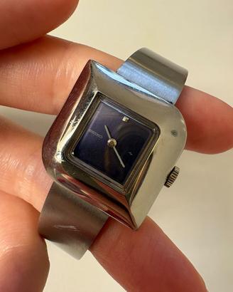 Orologio Seiko vintage quadrante blu