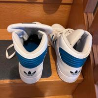 Adidas Mid bianche e azzurre – Numero 46 – NUOVE