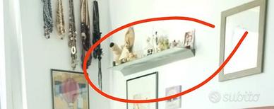 Mensole vetro satinato