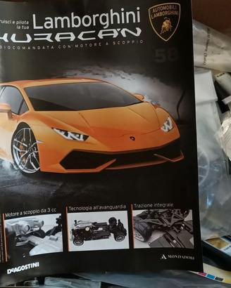Lamborghini Huracan 1/10 - de agostini - ricambi