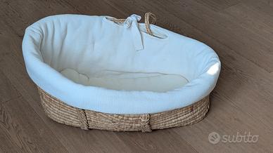 Culla neonato vimini