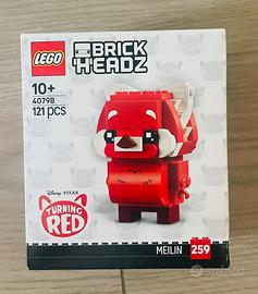Lego Panda rosso Mei BrickHeadz set - 40798