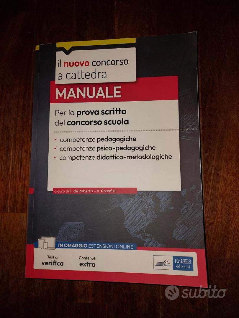 Manuale per la prova scritta del concorso scuola - Libri e Riviste In  vendita a Parma