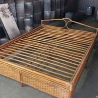 Letto rattan