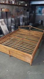 Letto rattan