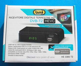 TREVI-decoder dig. terr, "DVB-T2-HE 3365