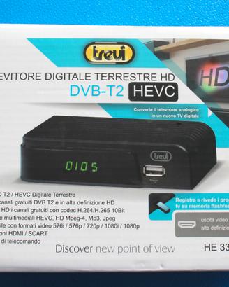 TREVI-decoder dig. terr, "DVB-T2-HE 3365