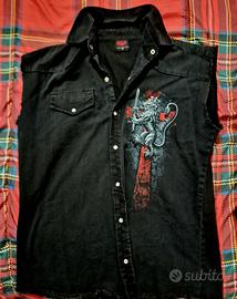 Gilet in jeans 