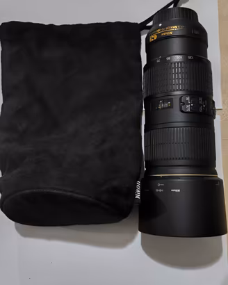 Nikon AF-S 70-200mm f/4 G ED VR UFFICIALE NITAL