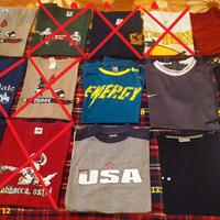 Magliette estive in cotone o tessuto sportivo