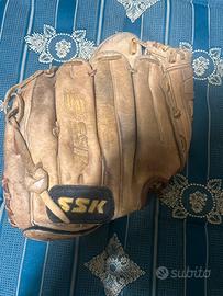 Guantone da Baseball SSK Vintage in Vera Pelle