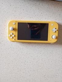 Nintendo switch lite gialla per pezzi di ricambio