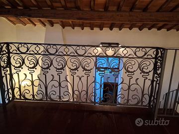 Ringhiera in ferro battuto