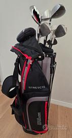 set mazze da golf con sacca Wilson