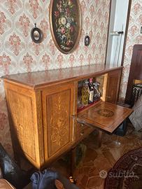 Mobile bar in stile maggiolino