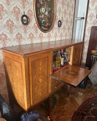 Mobile bar in stile maggiolino
