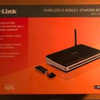 D-Link wireless G ADSL2+starter kit