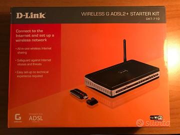 D-Link wireless G ADSL2+starter kit