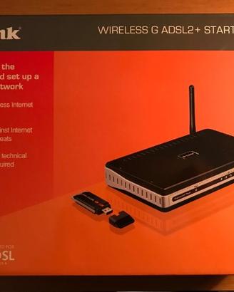 D-Link wireless G ADSL2+starter kit