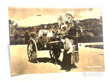 Vera Foto Carretto Siciliano Etna Catania 50/'60