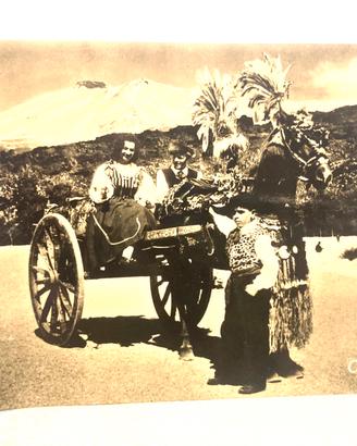 Vera Foto Carretto Siciliano Etna Catania 50/'60