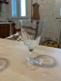 Set 5 calici da vino RCR cristallo al piombo