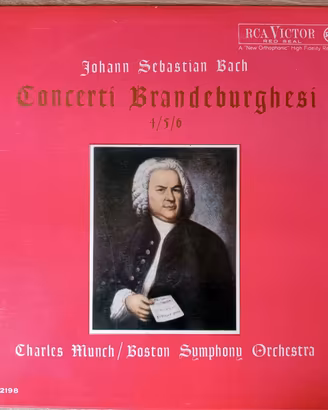 Lotto 7 Vinili Bach – Concerti e Musica Sacra