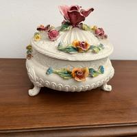 Portagioie vintage in ceramica- Bassano italy