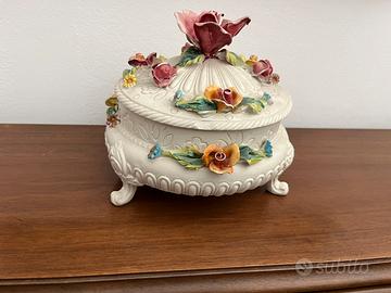 Portagioie vintage in ceramica- Bassano italy