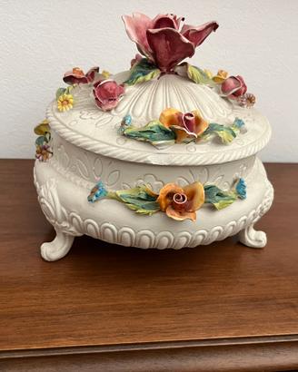 Portagioie vintage in ceramica- Bassano italy